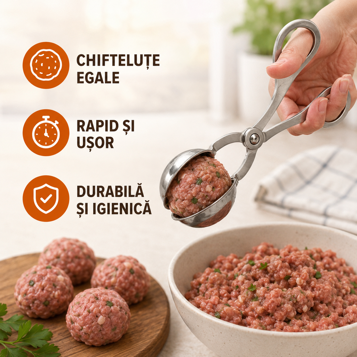 Lingura pentru facut chiftele